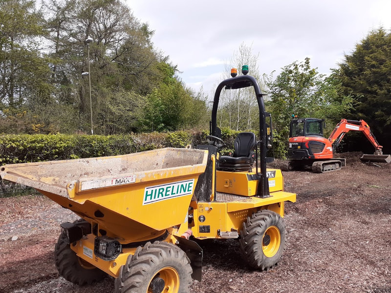 1, 3, 6 and 9 tonne dumper hire in Edinburgh and across Scotland from Hireline Ltd, click here and view our range of JCB dumpers for hire