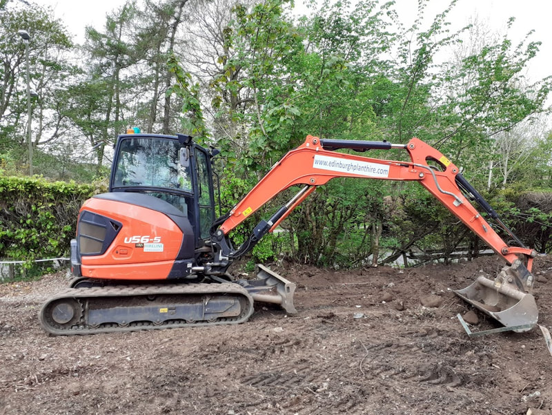 Excavator Hire in Edinburgh and across Scotland from Hireline Plant and Tool Hire, click here and view our range of excvators for hire