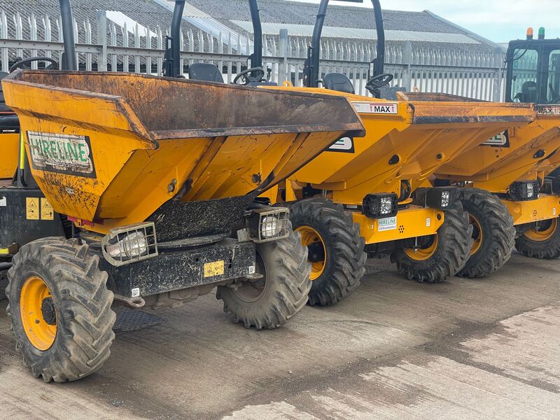 3T construction dumper hire in Scotland by Hireline Plant, click here and book dumper hire online in Scotland