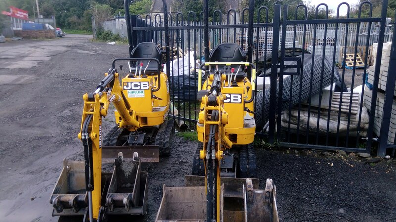 micro digger hire in the West Lothian