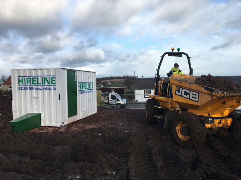 Mobile site welfare cabins for hire in the Scottish Borders