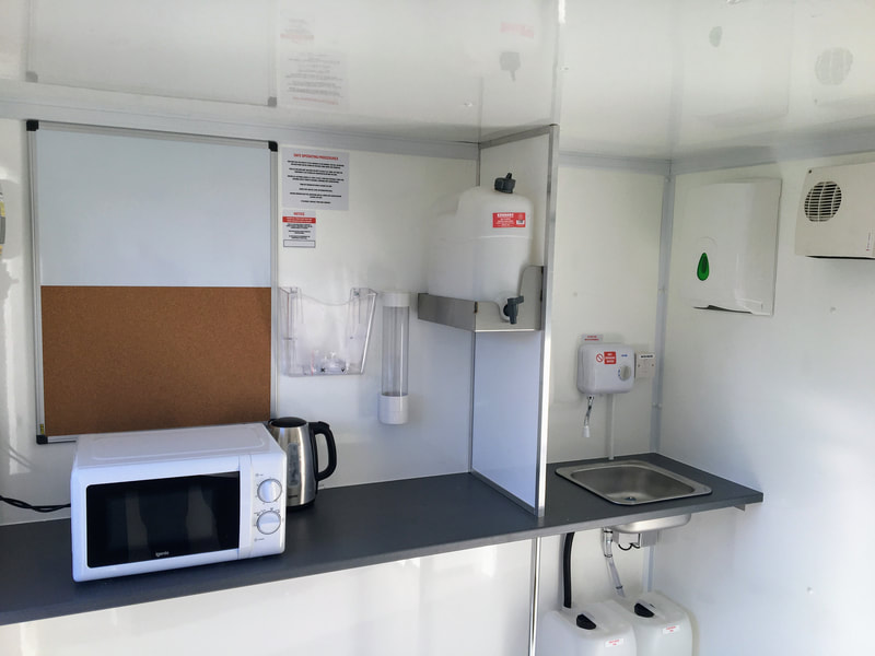 Mobile site canteen hire in East Lothian by Hireline, click here and book online
